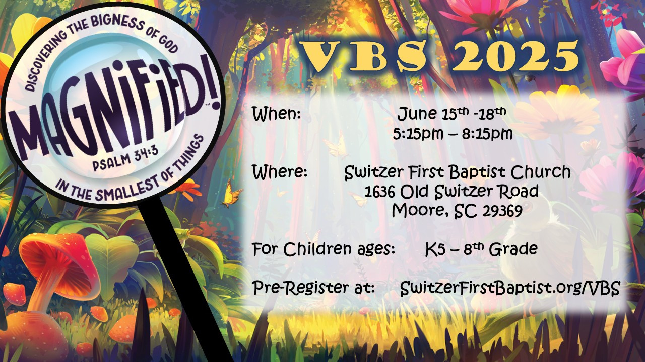 Magnified! VBS 2025 June 15-18