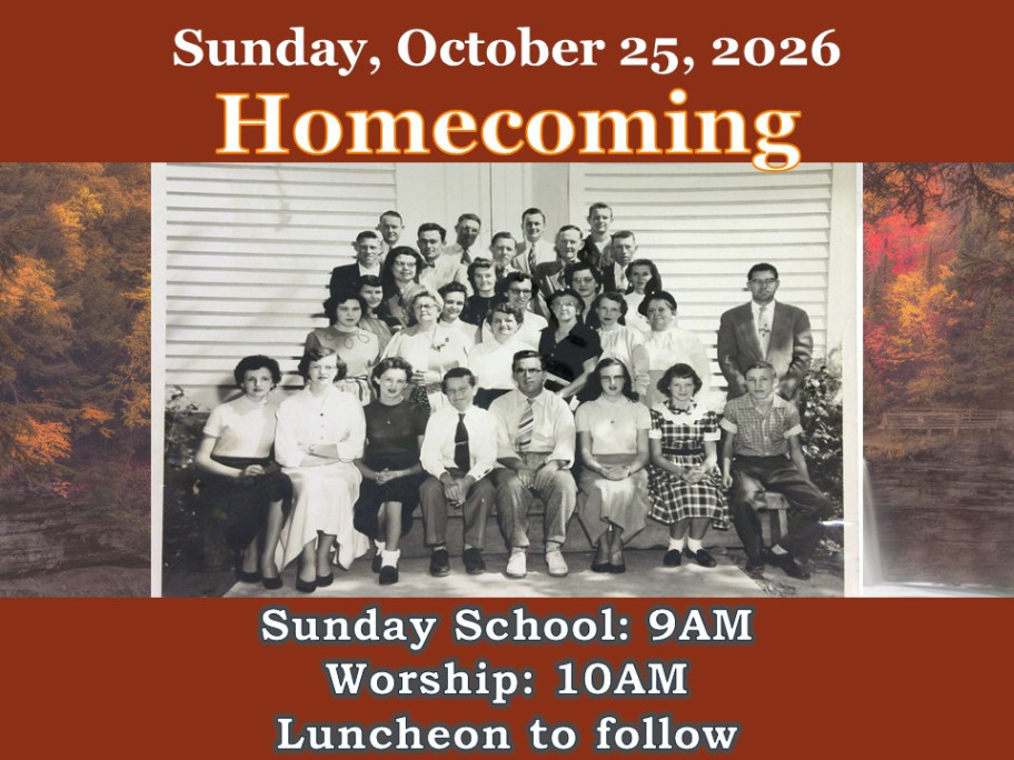 Homecoming October 25, 2026